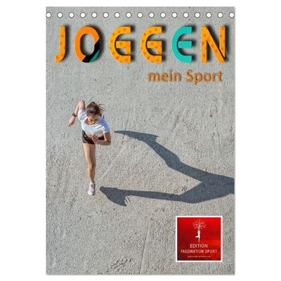 Joggen - mein Sport (Tischkalender 2027 DIN A5 hoch), CALVENDO Monatskalender