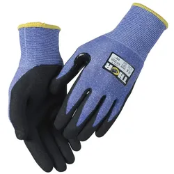 Arbeitshandschuhe Thor Flex Cut C Schnittschutz M gestrickter Handschuh mit Nitrilbeschichtung, Touch-fähig