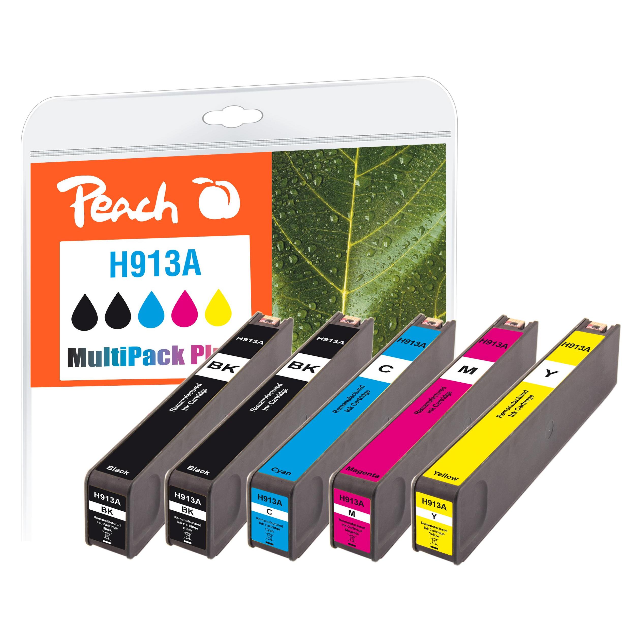 Peach Nr. MultiPackPlus REM,OEM,KOM (B, C, M, Y) (PI300-939)