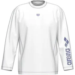 ARENA Herren Shirt M L/S SWIM SHIRT, Größe S in Weiß Weiß