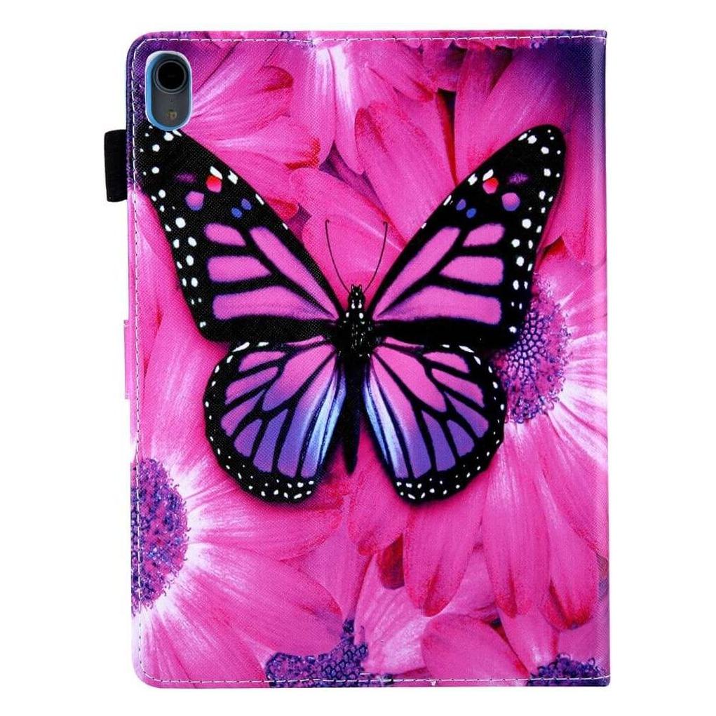 Cover-Discount iPad 2022 (10.Gen) - Schutzhülle Schmetterling pink (Apple iPad 2022 (10. Gen)) (660201972B)