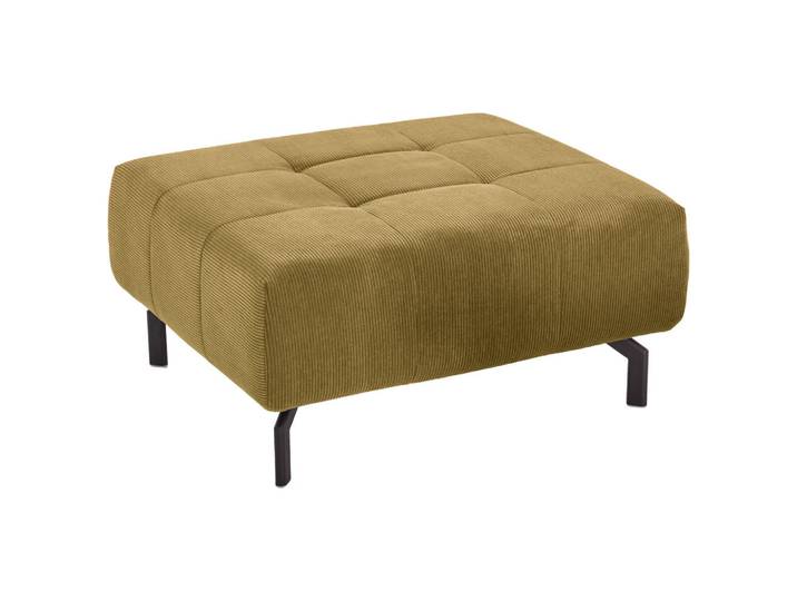 Beldomo Style Hocker, Hellgrün, Metall, rechteckig, 90x44x75 cm, Goldenes M, erweiterbar (Typenauswahl), Stoffauswahl, Wohnzimmer, Hocker, Sitzhocker