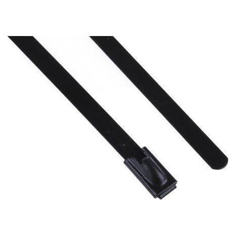 RS PRO Kabelbinder Edelstahlbinder 200x4,6mm (Metallkabelbinder, 200 mm, 100 Stk.) (5474327)