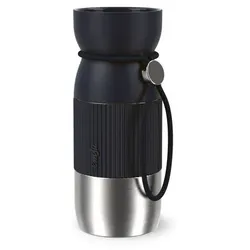emsa Isolierbecher BeYou 360 ml Edelstahl Schwarz