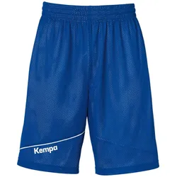 Kempa Reversible Basketballshorts Kinder royal/weiß 152