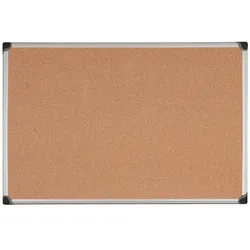 Bi-Office Maya W Korktafel - 106,5x75cm, Mit Alurahmen