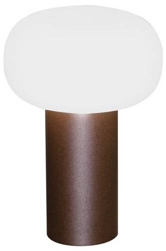 Konstsmide 7826-972 Antibes LED-Akku-Tischlampe Rost