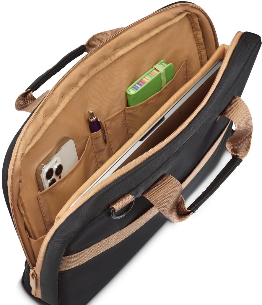 Hama Laptoptasche "Laptoptasche 15,6“ – 16,2“ (leicht, gepolstert, wasserfest, 2 Fächer)", schwarz, B/H/T: 44cm x 32cm x 9cm, Taschen, Laptoptasche