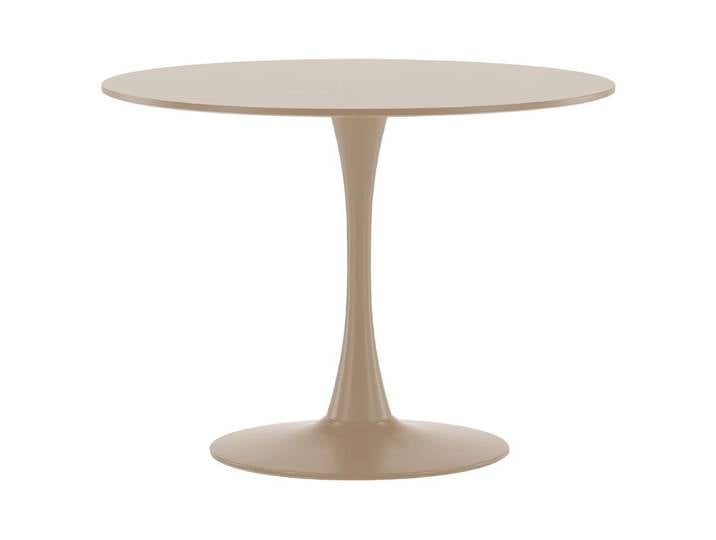 Runder Esstisch Campid Ø 100cm Beige/Beige