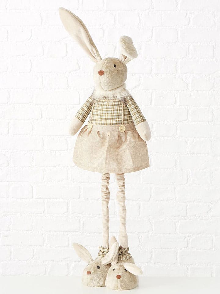 Boltze Dekofigur "Nana" in Creme/ Braun - (H)110 cm - onesize