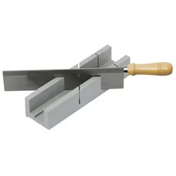 Gehrungs-Schneidlade mit Feinsäge, 250 mm
