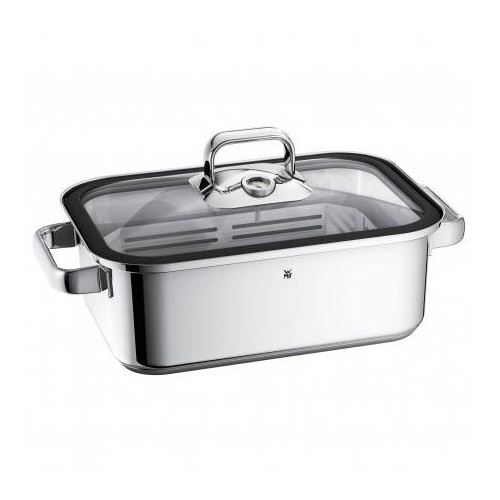 WMF 1741026040 Vitalis Compact Aroma Dampfgarer mit Silikondichtung
