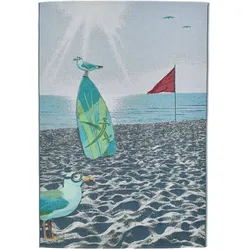 Sansibar In- & Outdoorteppich Rantum Beach SA-021 multicolor 60 x 100 cm
