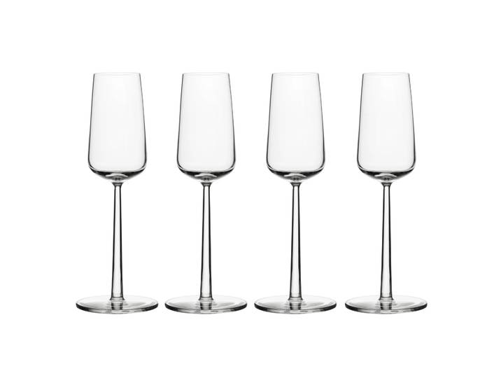 Iittala Flûtes à champagne Essence - lot de 4 Pack de 4 - 21 cl