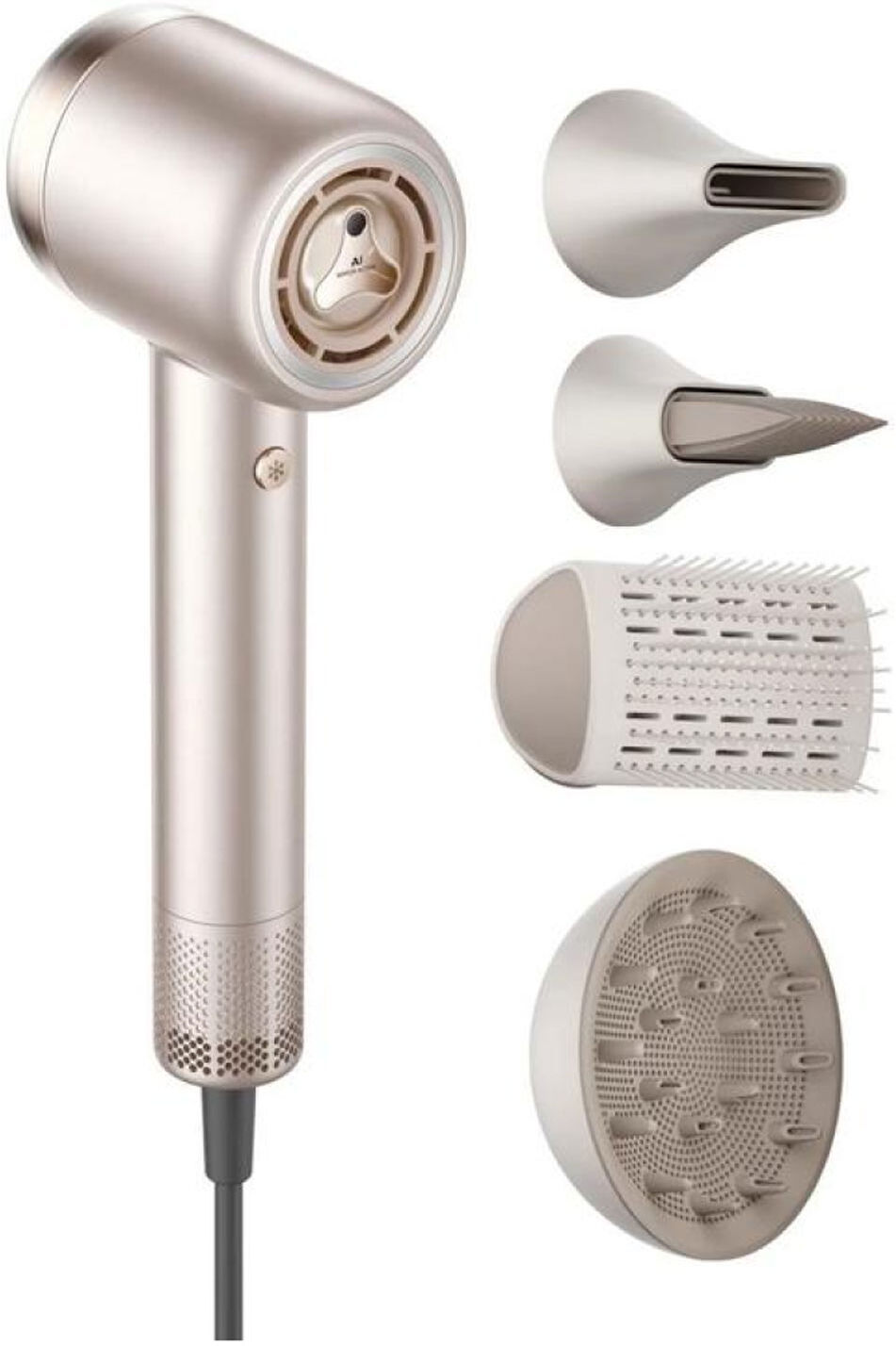 DREAME Gusto High-Speed Hair Dryer Titanium Gold