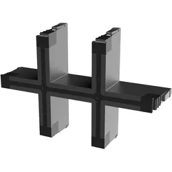 Conta-Clip, Kabelschutz + Kabelführung, KDS-Inlay 6 BK Kabeldurchführung Polyamid 6.6 Schwarz 5 St. (Kabeldurchlass, 7 cm)