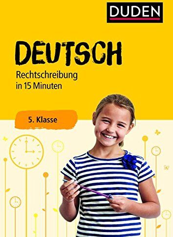 Deutsch in 15 Minuten - Rechtschreibung 5. Klasse (Duden - In 15 Minuten) - Preis vom 09.10.2026 07:28:09 h