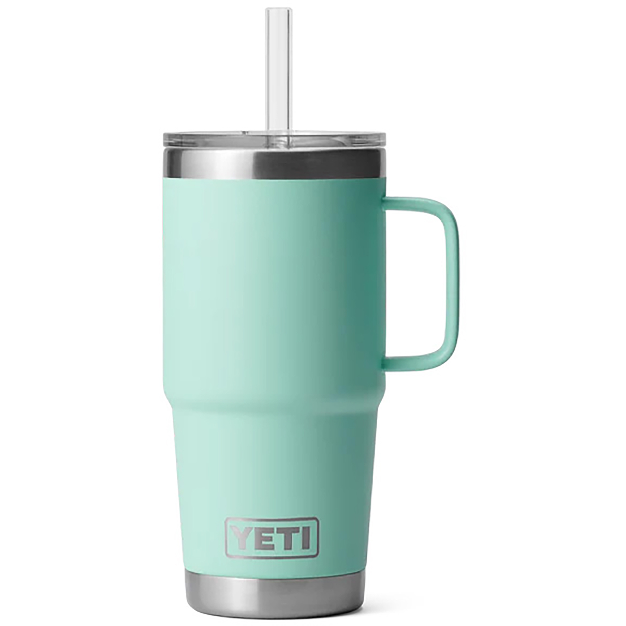 Yeti Rambler 25oz Straw Isolierbecher Isolierflaschen tuerkis Größe 739ml Reise | Lifestyle