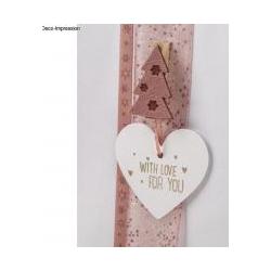 Rayher Geschenkanhänger weiss Tags-Herz 24 St. (24x) (68045000)