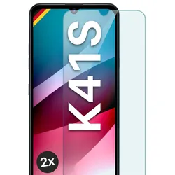 moex Klares Panzerglas für LG K41S – passgenaue 9H Schutzfolie für zuverlässigen Displayschutz – ShockProtect Klar