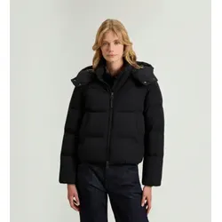 Woolrich für Damen. CFWWOU2227FRUT3107 Jacke Madison schwarz (S), Lässig, Polyamid