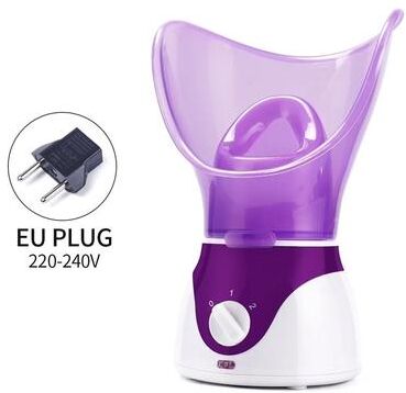 Uplift Picks Face Steamer Facial Heating Sprayer For Moisturizing Pore Care purple (eu Plug)