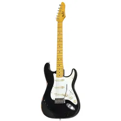 Redwood Relics 50s S-Style BLK - E-Gitarre