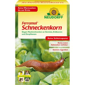 Neudorff Schneckenkorn Ferramol, extrem regenfest, Streugranulat mit Eisen-III-Phosphat, 2 kg für 400 m²