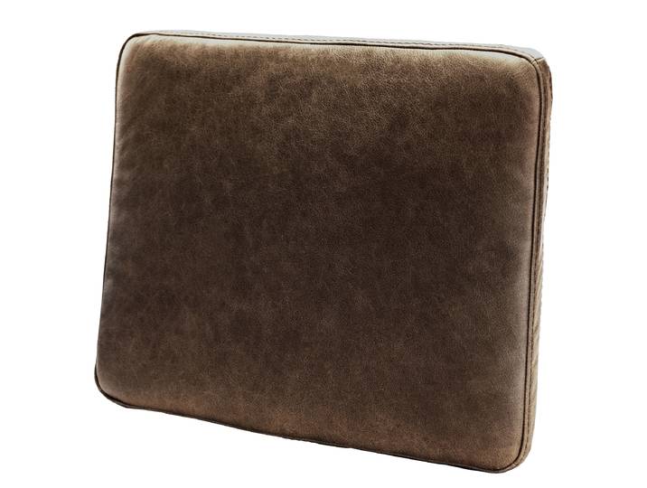 Coussins Marron 52 x 42 x 7cm Cuir reconstitué Esha