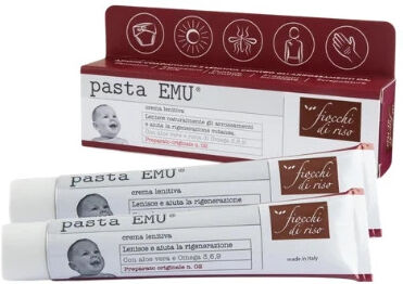 ARTSANA SpA Fiocchi Di Riso Pasta Emu Bipacco, 2 x 30 ml