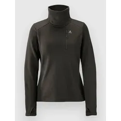 Jones Snowboards Flagship Rec Grid Fleece Pullover stealth black Gr. XS