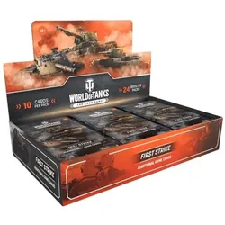 Archon Studio GRA TCG: World of Tanks BOOSTER DISPLAY: FIRST STRIKE 24 x BOOSTER (EN) (Englisch, Booster Display)