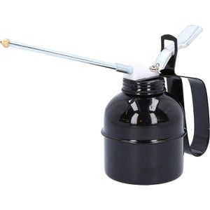 Brilliant-Tools Ölkanne aus Metall, 300 ml, starrer Ausguss, mit Pumpe