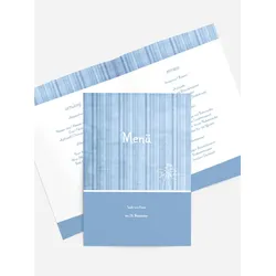 Menuekarten Taufe selbst gestalten mit Spruch und Fotos im Onlinedesigner bei Meine-Kartenmanufaktur.de
