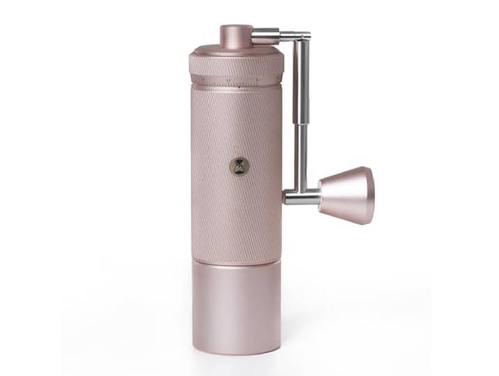 TIMEMORE Chestnut S3 Manuelle Kaffeemühle Kapazität 30g Haushalt Hand Kaffeemühle Hochpräzise externe Einstellung Skala für Reisen/Camping（Rosa）