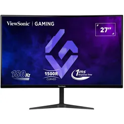 Viewsonic VX2718-2KPC-MHD (2560 x 1440 Pixel, 27"), Monitor, Schwarz