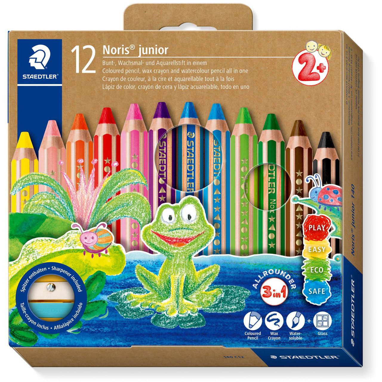 STAEDTLER Buntstift NJ Peppa 12ST 100% PEFC