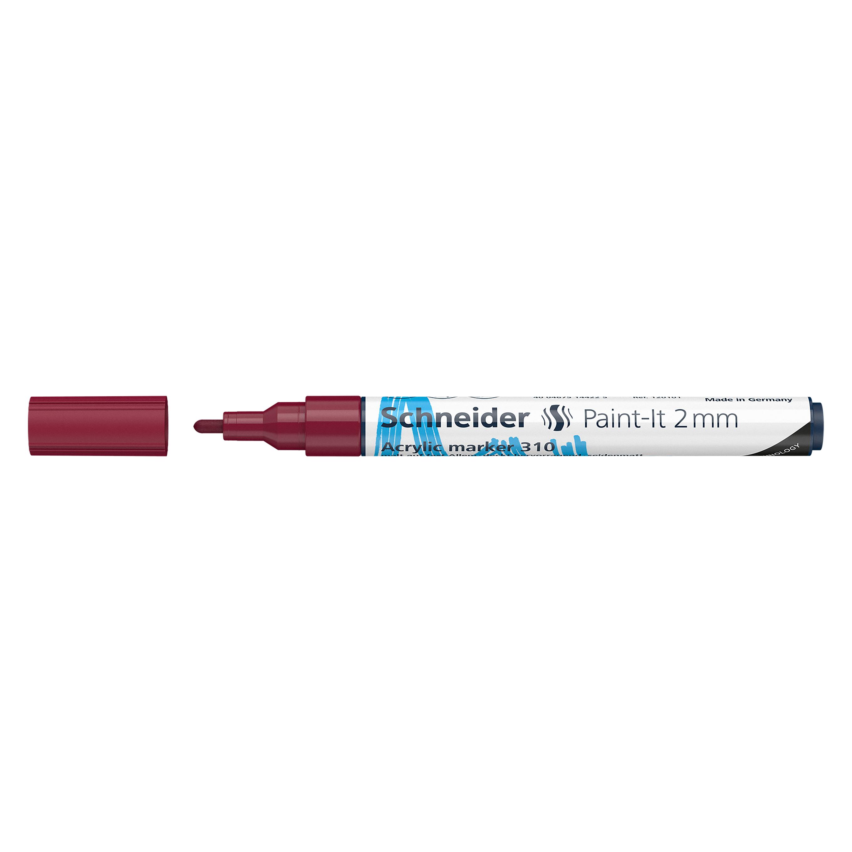 Schneider Acrylmarker Paint-It 310 2mm burgundrot (1x) (120161)