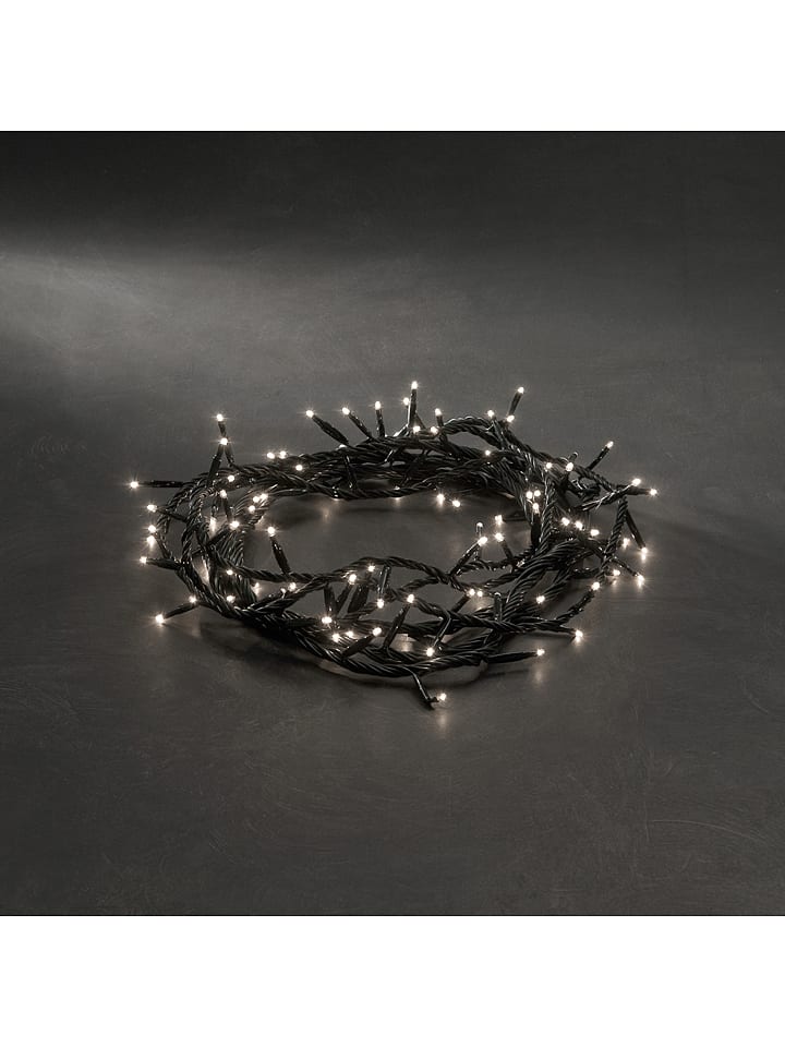 Konstsmide LED-Microlichterkette in Klarweiß - (L)12,16 m - onesize