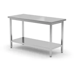 Hendi Arbeitstisch Kitchen Line mit Grundboden  1000x600x850mm