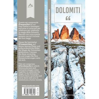 Lesezeichen-Set Dolomiti - Dolomiten