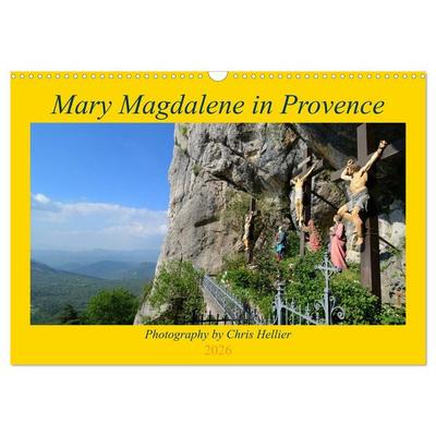 Mary Magdalene in Provence (Wall Calendar 2026 DIN A3 landscape), CALVENDO 12 Month Wall Calendar