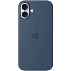Apple Silikon Case iPhone 16 Plus mit MagSafe (denim)
