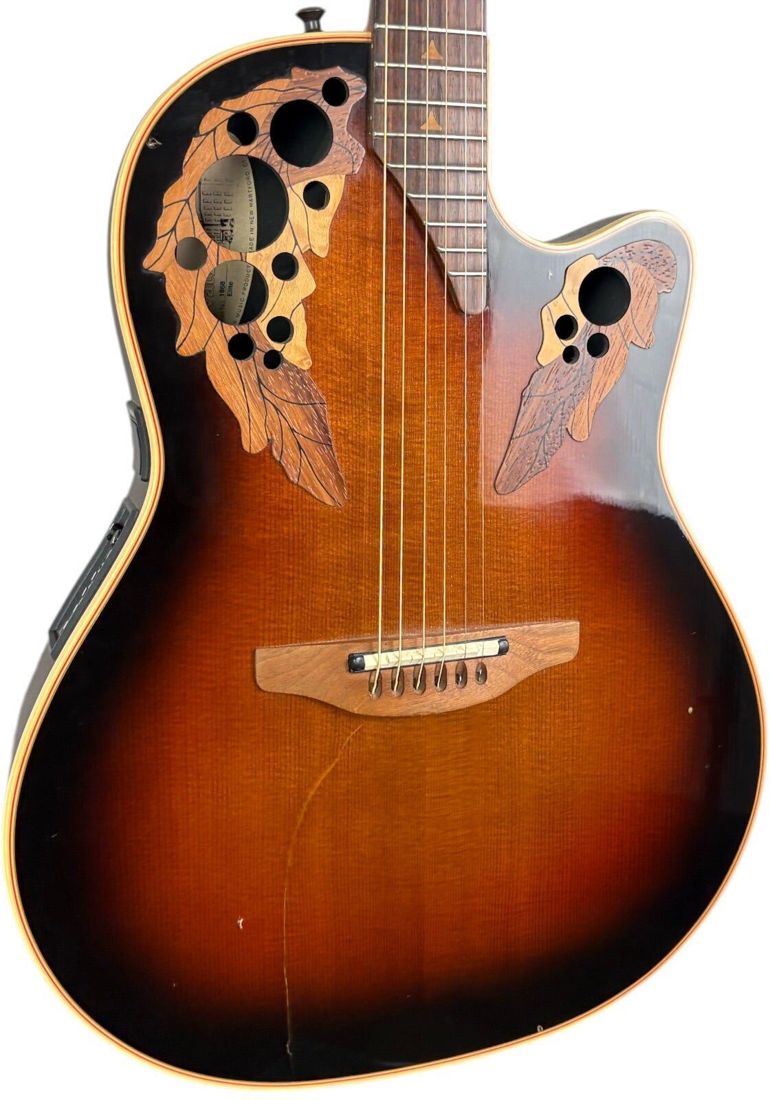 Ovation 1868 Elite 1998 - Sunburst   Sunburst - Refurbished