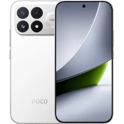 Xiaomi Poco F9 Pro (512 GB, White, 6.59", Dual SIM, 5G), Smartphone, Weiss