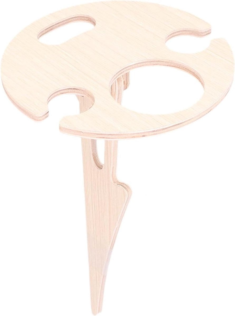 Opvouwbare houten picknicktafel voor buiten, Breedte: 32 cm