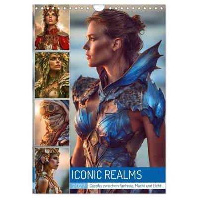 Iconic Realms (Wandkalender 2027 DIN A4 hoch), CALVENDO Monatskalender
