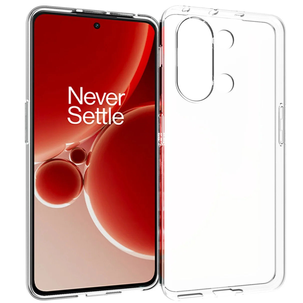 Accezz Clear Backcover OnePlus Nord 3 Telefoonhoesje Transparant