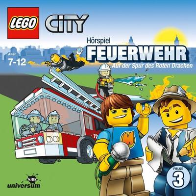 LEGO City: Folge 3 - Feuerwehr - Auf der Spur des Roten Drachen - , Audio, 4013575901135