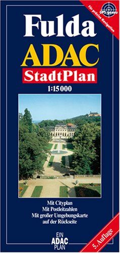 ADAC Stadtplan Fulda: Mit Cityplan. Mit Rad- und Wanderwegen. Mit Postleitzahlen. Mit großer Umgebungskarte - Preis vom 30.09.2026 22:30:23 h